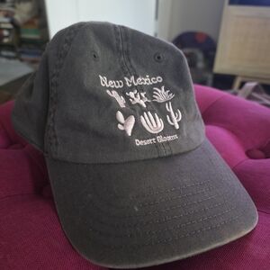 Mighty Fine New Mexico Desert Blooms Hat - Black